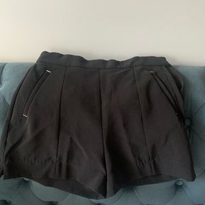 H&M Highwaisted Black Shorts